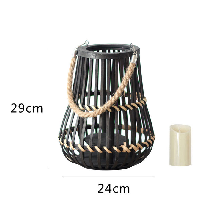 Stylish lantern with hemp handle Kalsten