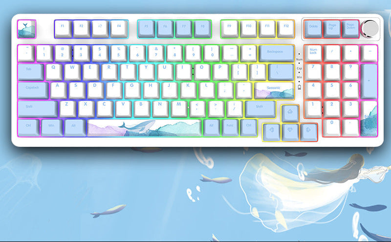 RGB Mechanical Gaming Keyboard with Hot-Swap Capability Kalsten