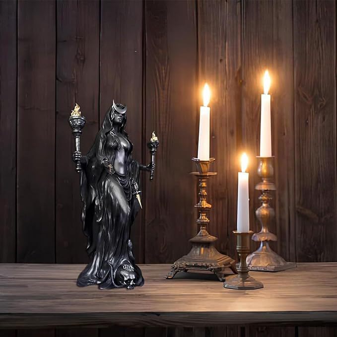 Decorative Witch-Themed Cauldron Lamp Kalsten