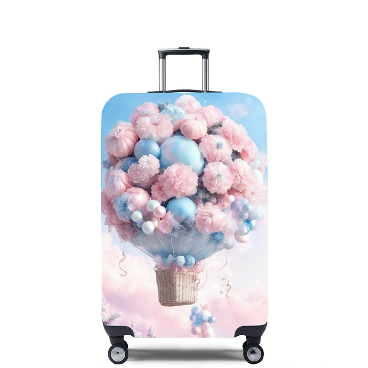 Women's Hard Shell Suitcase with Playful Balloon Design Kalsten
