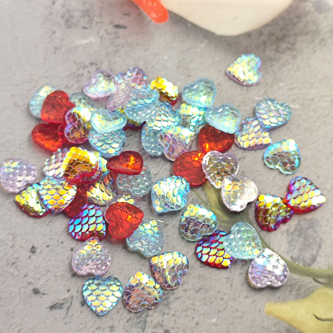 Heart-shaped 3D decorative stones Kalsten