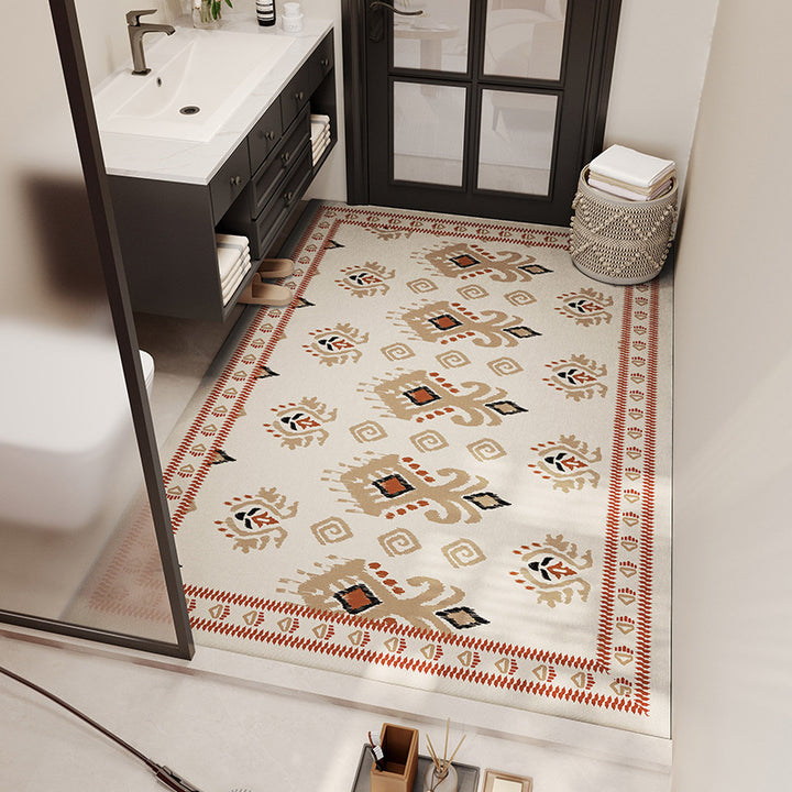Tribal Pattern Bathroom Mat Kalsten