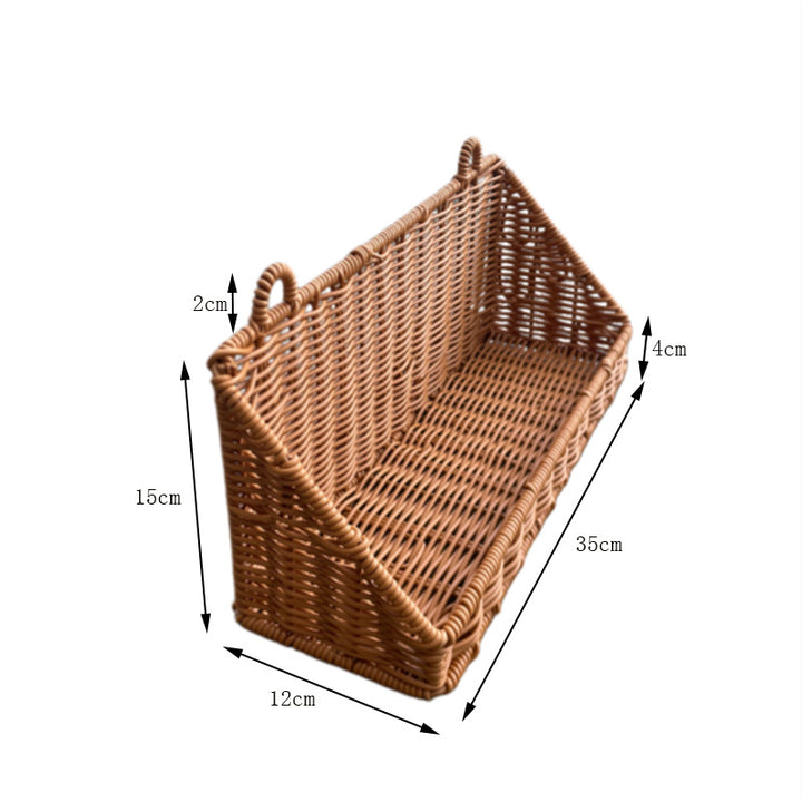 Decorative Woven Shelf Organizer Kalsten