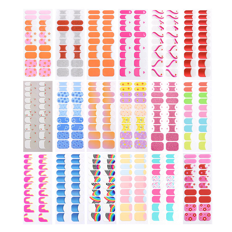 Sparkly Glitter Nail Wraps