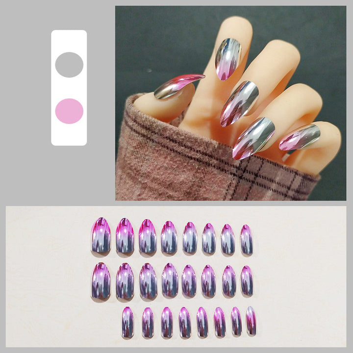 Creative artificial nails in modern gradient design Kalsten