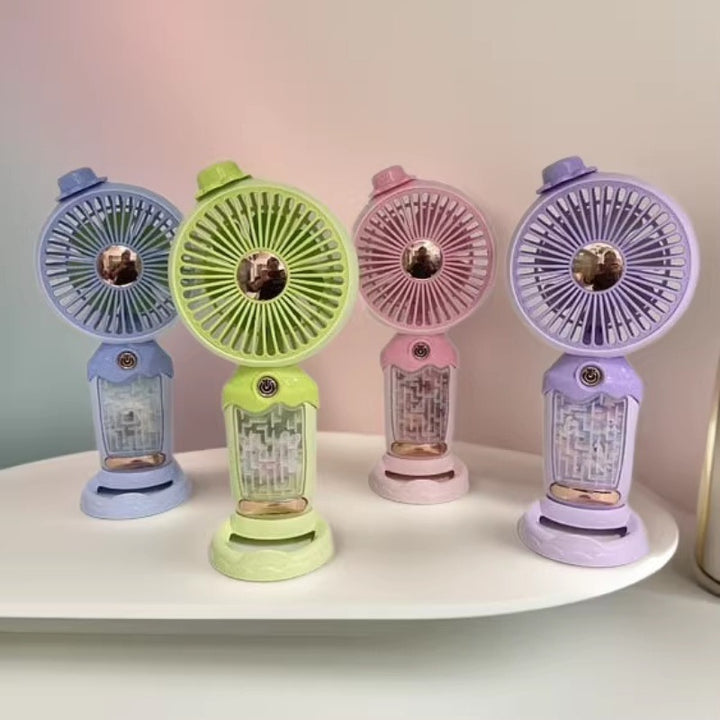 Unisex Portable Handheld Fan with Water Mist Kalsten