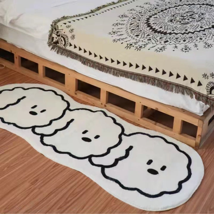 Plush Cartoon Area Rug