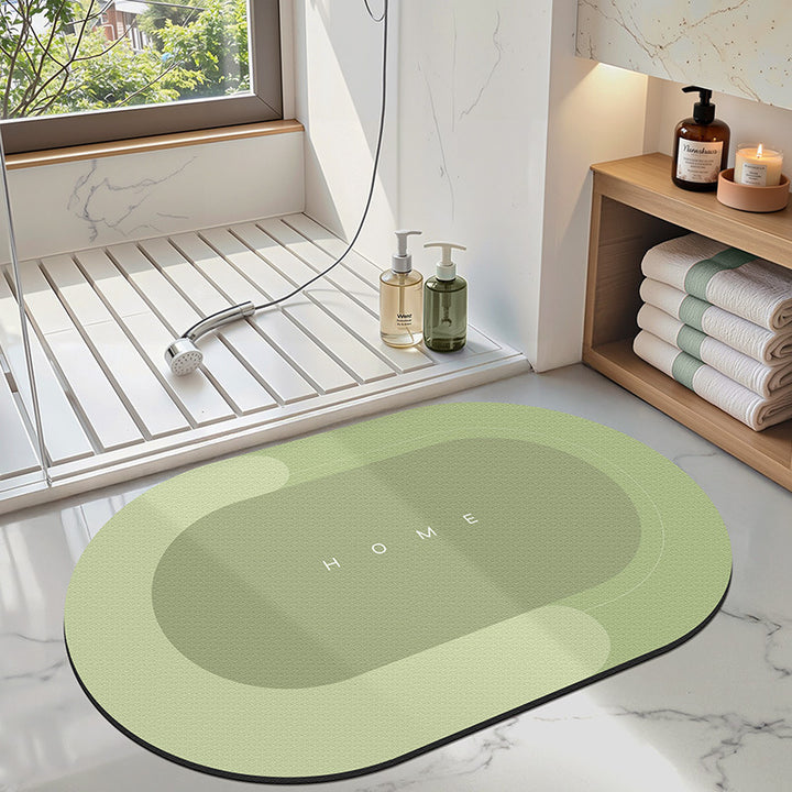 Modern Abstract Bathroom Mat