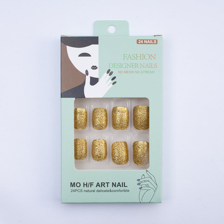 Glitter Artificial Nails Kalsten