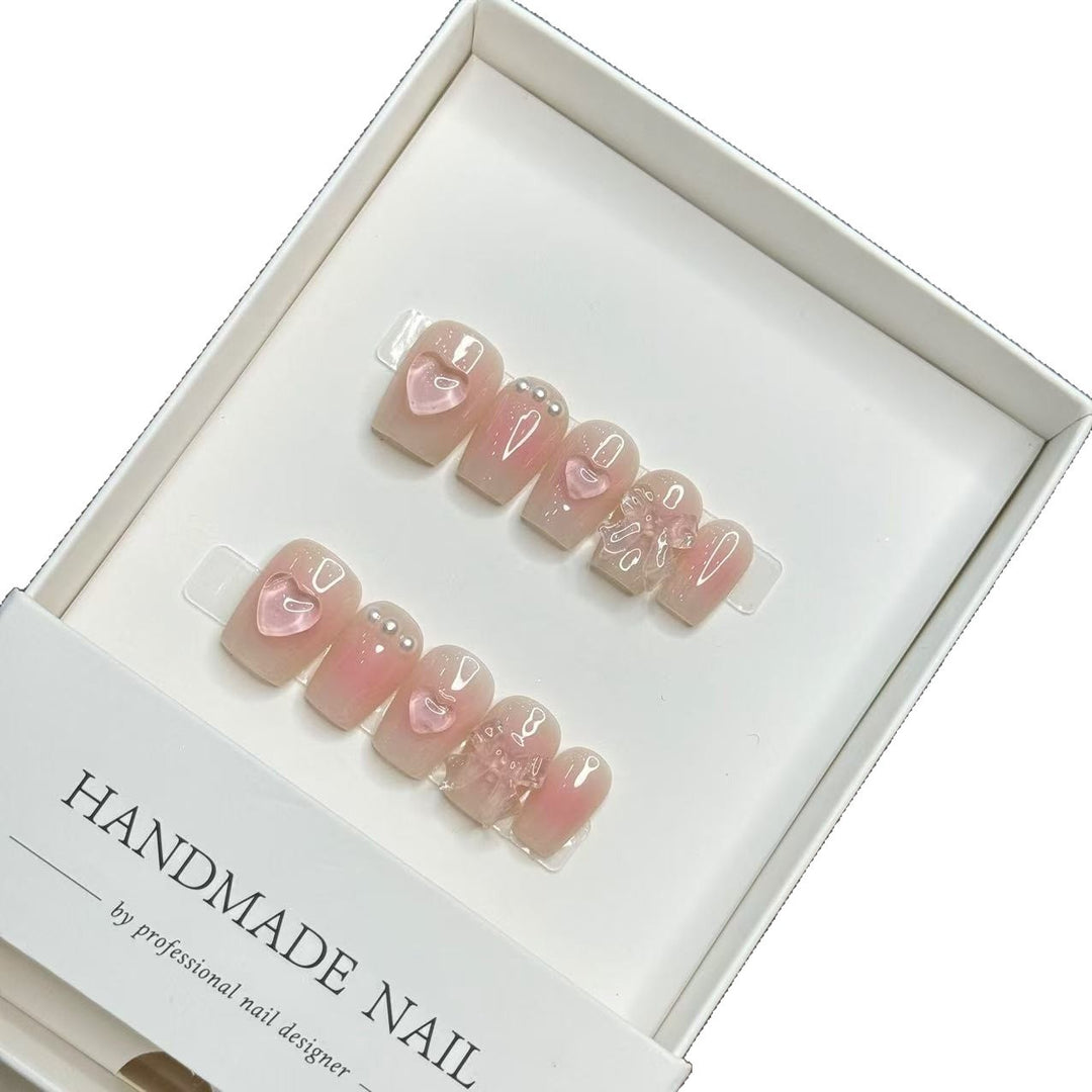 Artistic Handmade Press-On Nail Set  1791772930