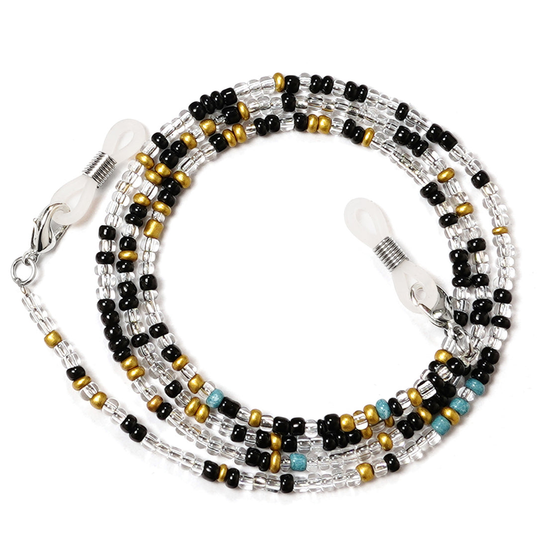 Multi-Pattern Beaded Eyewear Strap Kalsten