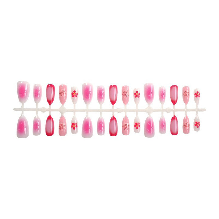 Floral-Embellished Press-On Nail Kit