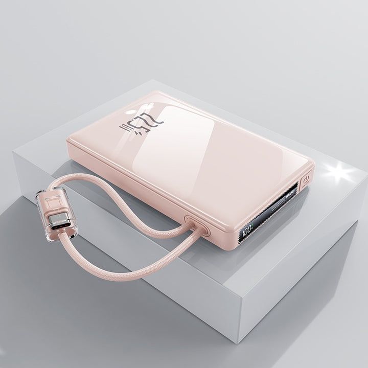 Portable power bank with multifunctional fast charging connector Kalsten