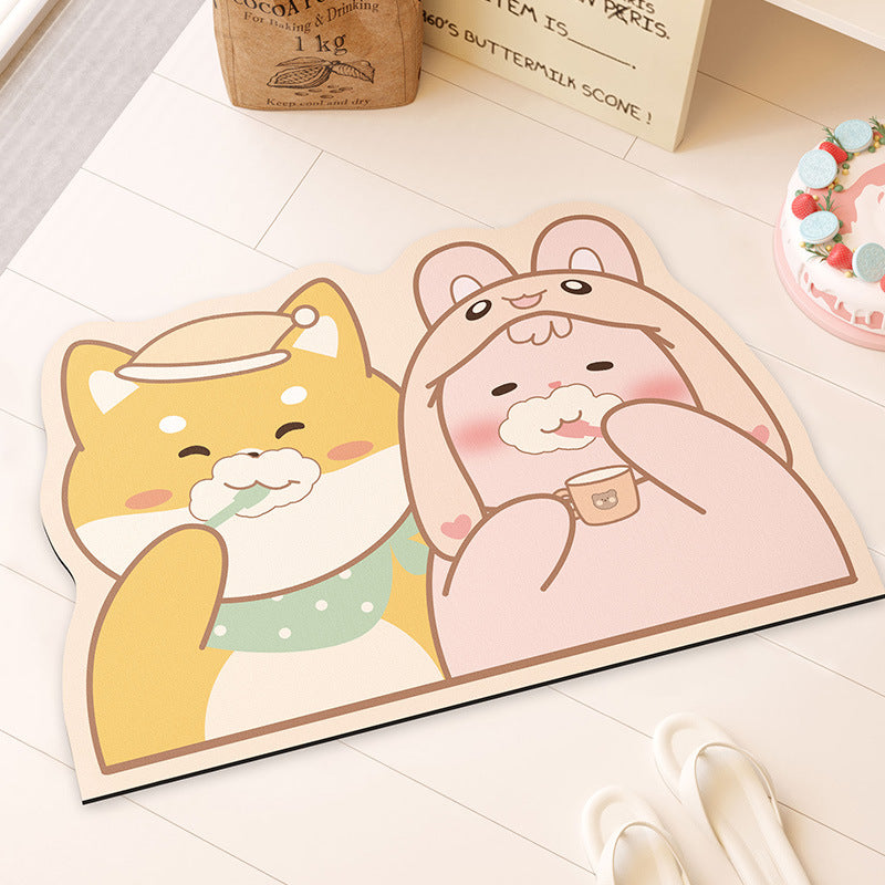 Cute Cartoon Character Floor Mat Kalsten