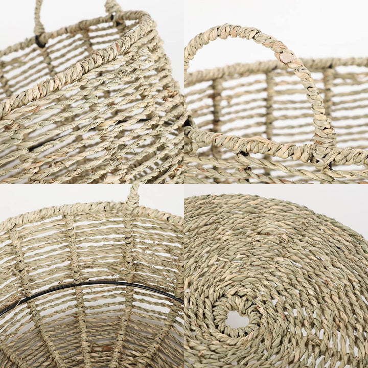 Rustic storage basket Kalsten