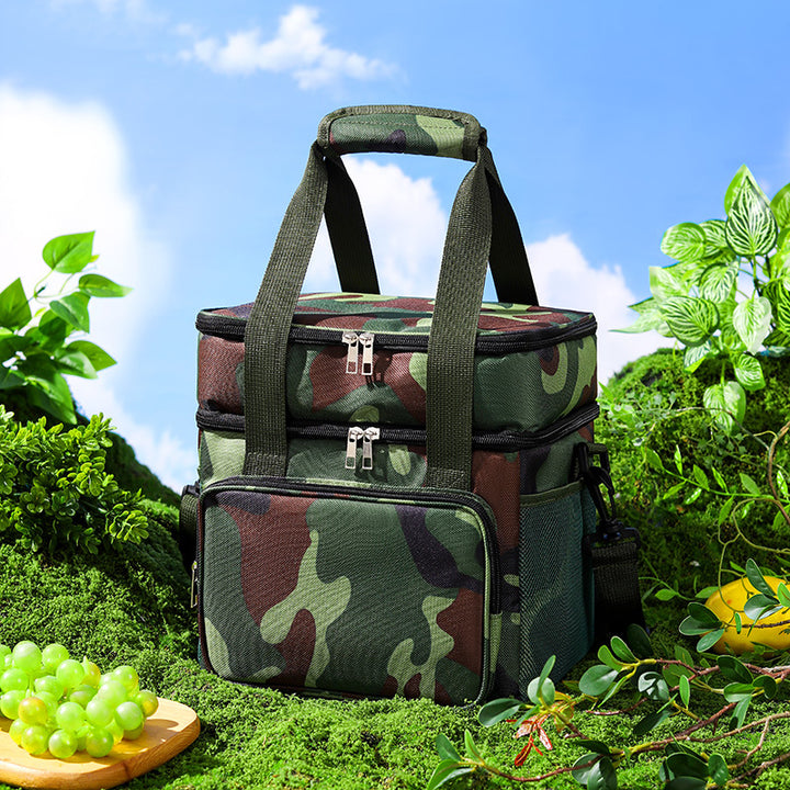 Insulated Camo Lunch Cooler Bag Kalsten