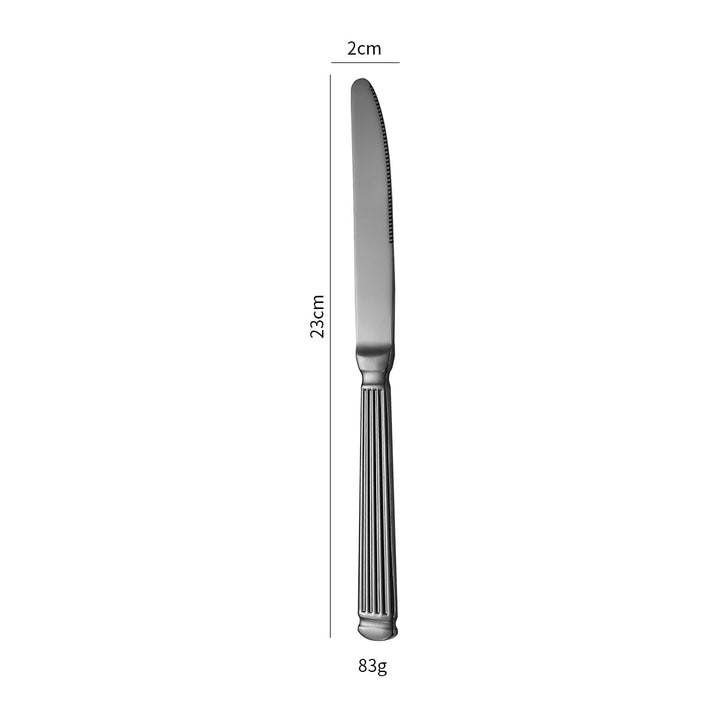Elegant dessert spoon with exclusive surface design Kalsten