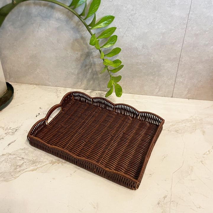 Decorative Woven Storage Tray Kalsten