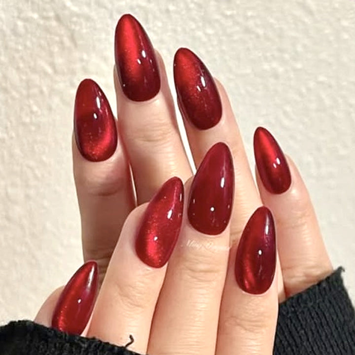 Glossy Stiletto Nail Extensions Kalsten