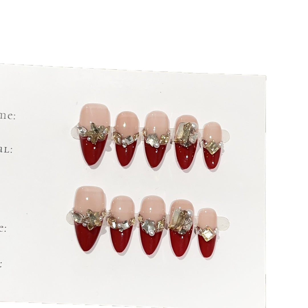 Designer Stiletto Press-On Nail Set