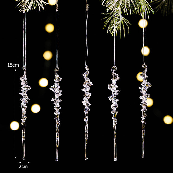 Hanging Icicle Ornament Set