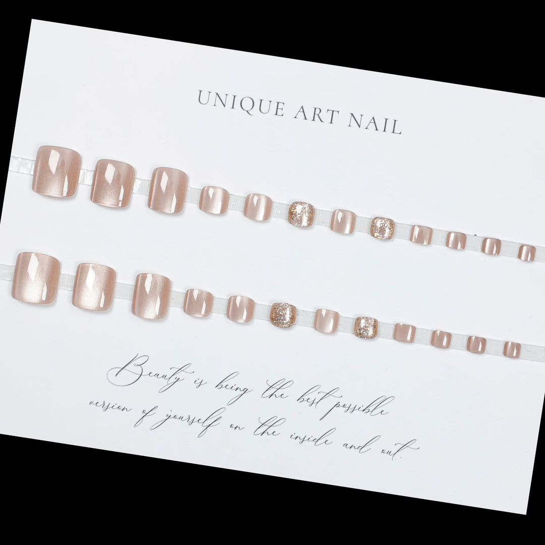 Decorative Gem-Studded Toe Nail Art Kalsten