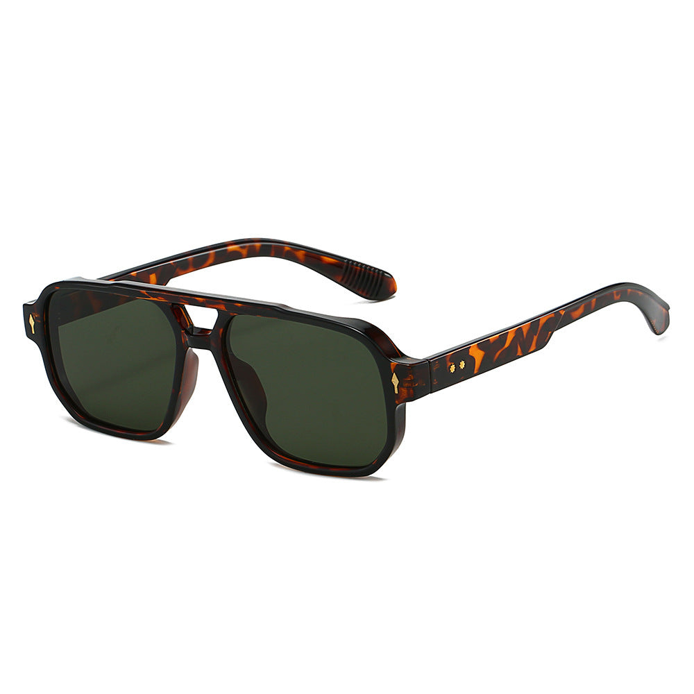 Oversized Geometric Sunglasses with Enhanced UV Protection Kalsten