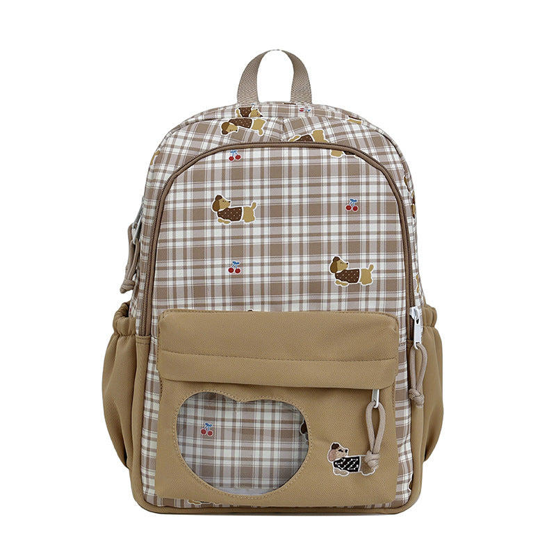 Backpack with Creative Music and Animal Motif Kalsten