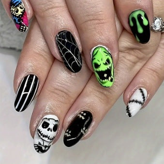 Gothic Nail Art Enhancements Kalsten