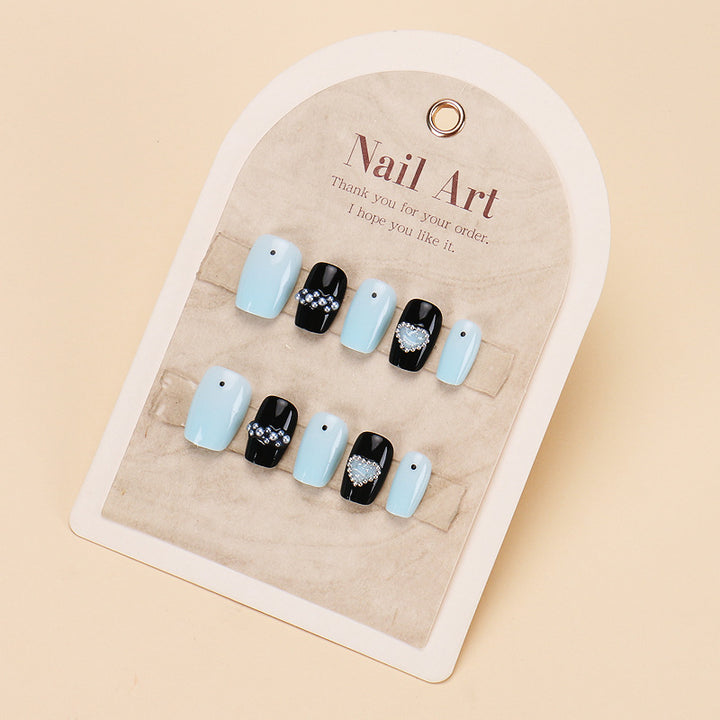 Themed Nail Art Press-On Nails with Cute Character and Bow Designs Kalsten