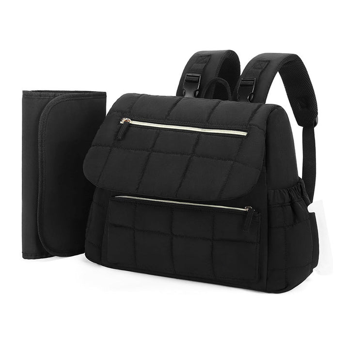 Multifunctional diaper bag with insulated compartment and practical outer pockets Kalsten