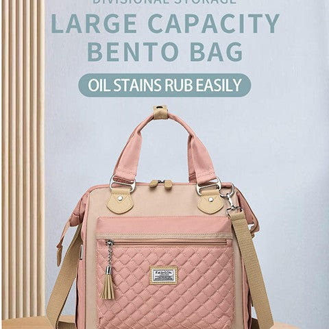 Structured Quilted Satchel Bag Kalsten