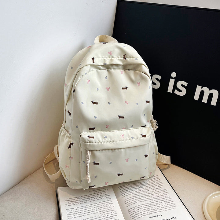 Dog-Themed Casual Backpack Kalsten