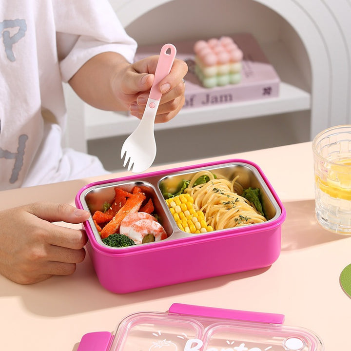 Multi-Compartment BPA-Free Bento Lunch Box with Airtight Lid