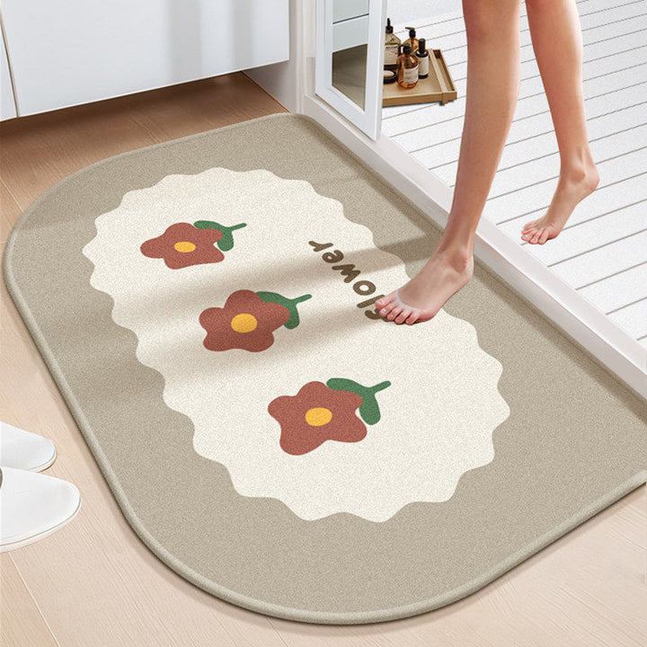 Non-Slip Inspirational Bathroom Mat Kalsten