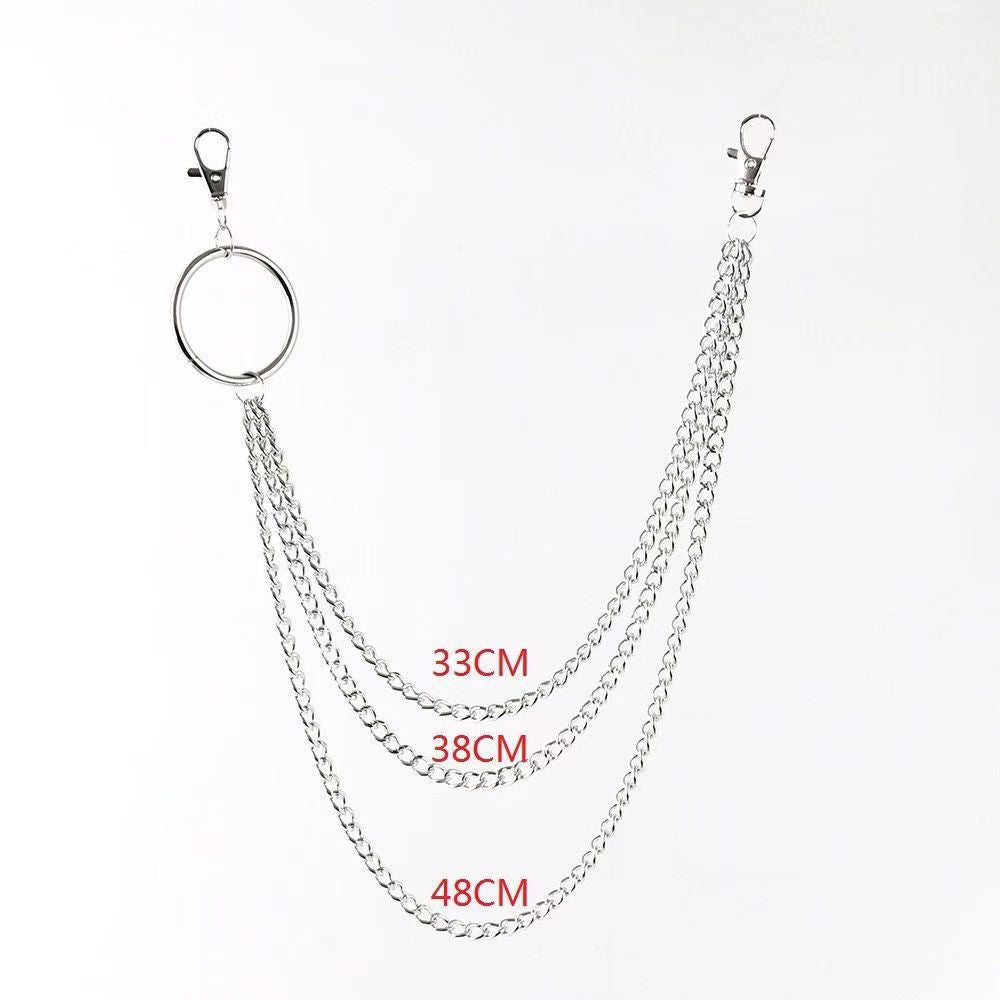 Unique Double Layer Chain Wallet Keychain Kalsten
