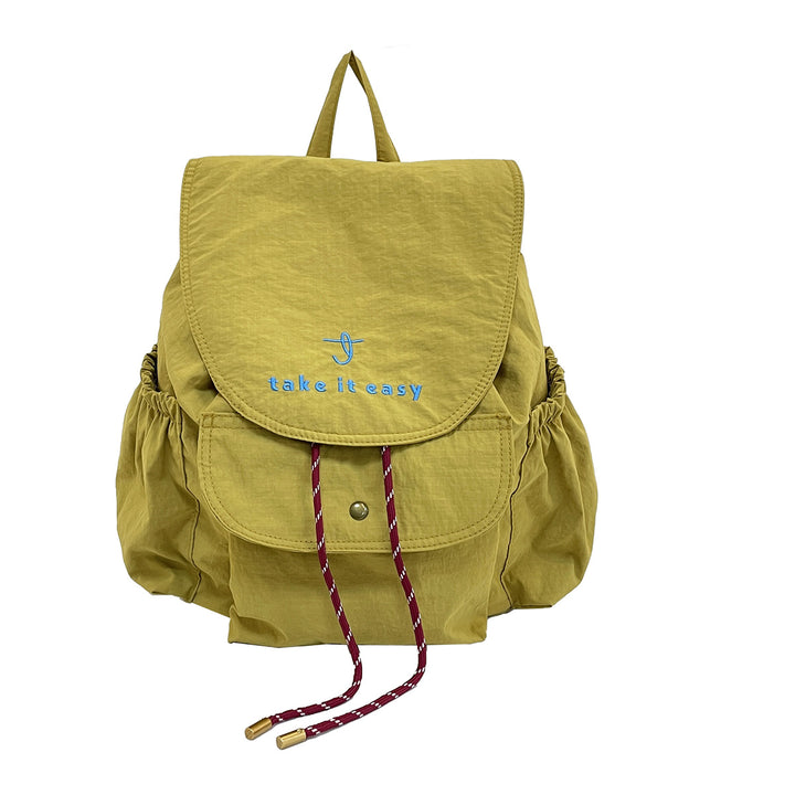 Relaxed Fit Drawstring Backpack