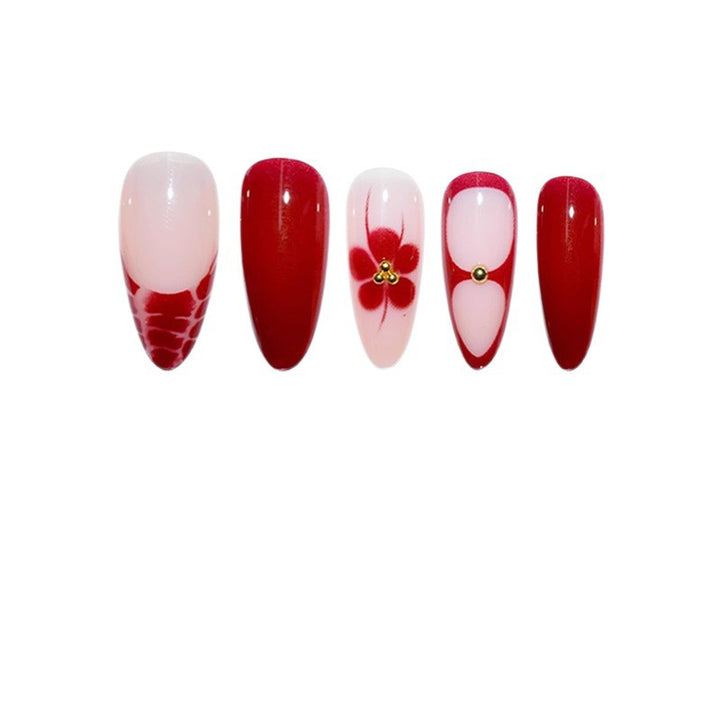 Elegant Stiletto Press-On Nail Design Kalsten