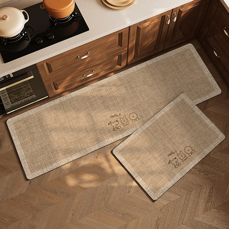 Absorbent Bathroom Mat for Indoor Floor Use