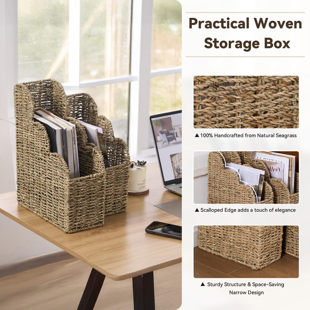 Decorative Macrame Storage Basket Kalsten