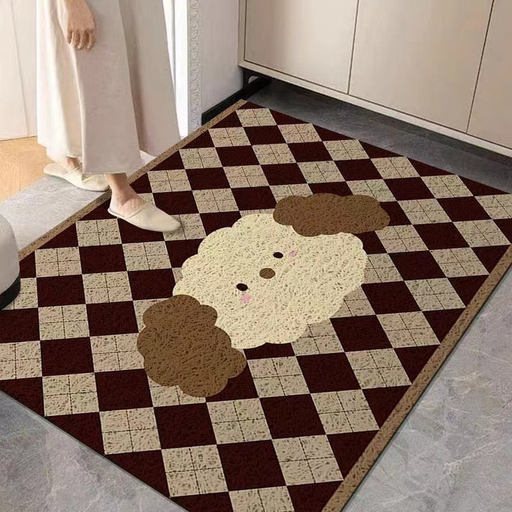 Welcome Theme Decorative Floor Mat