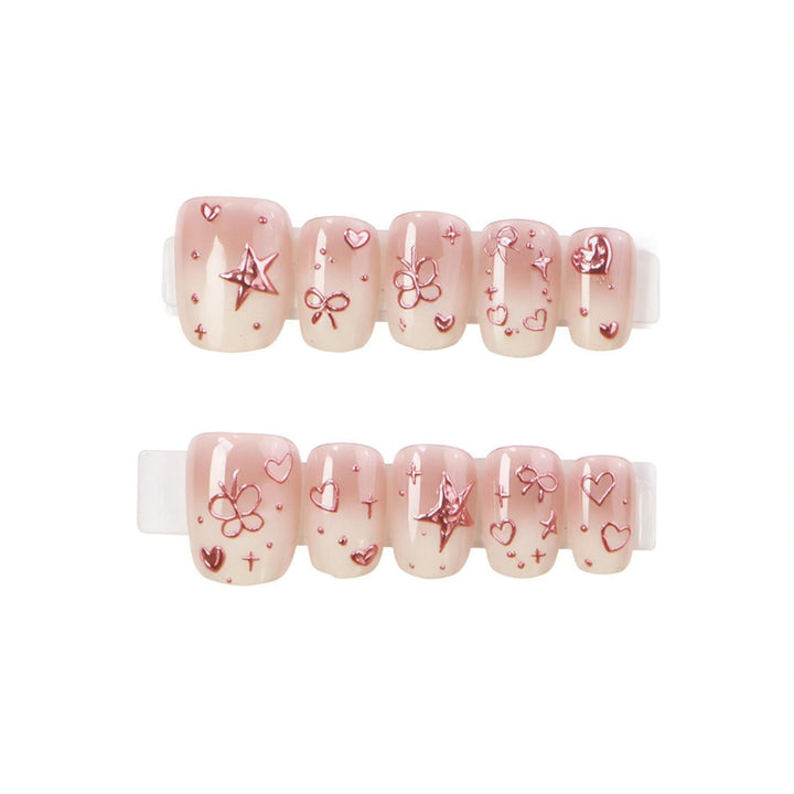 Thematic Press-On Nail Art Set Kalsten