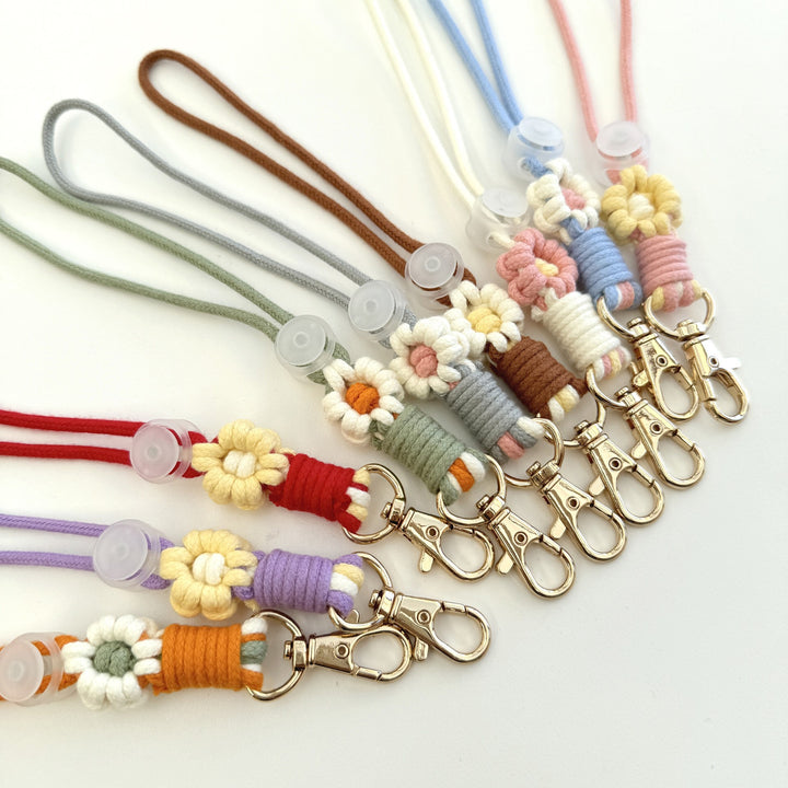 Decorative Flower Keychain Holder Kalsten