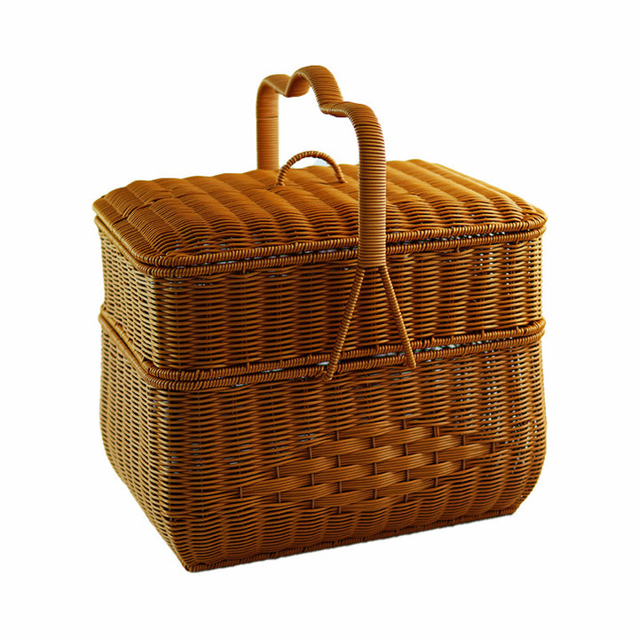 Decorative Wicker Storage Container Kalsten
