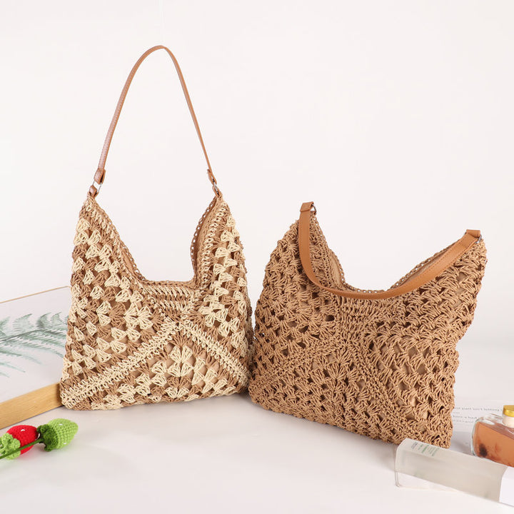 Hand-knotted Macrame Shoulder Bag Kalsten
