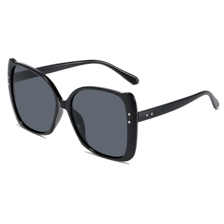Women oversized sunglasses with brown gradient Kalsten