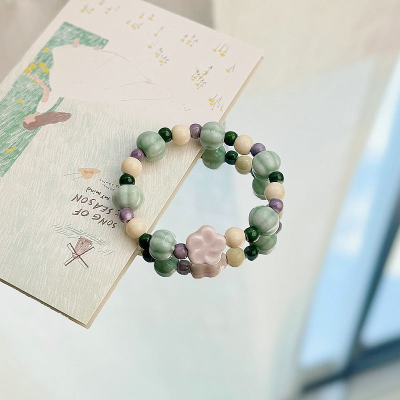Heart-Shaped Beaded Bracelet Kalsten
