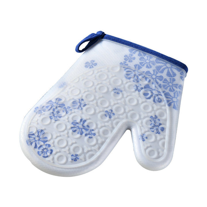 Heat-resistant silicone oven mitts with non-slip surface Kalsten