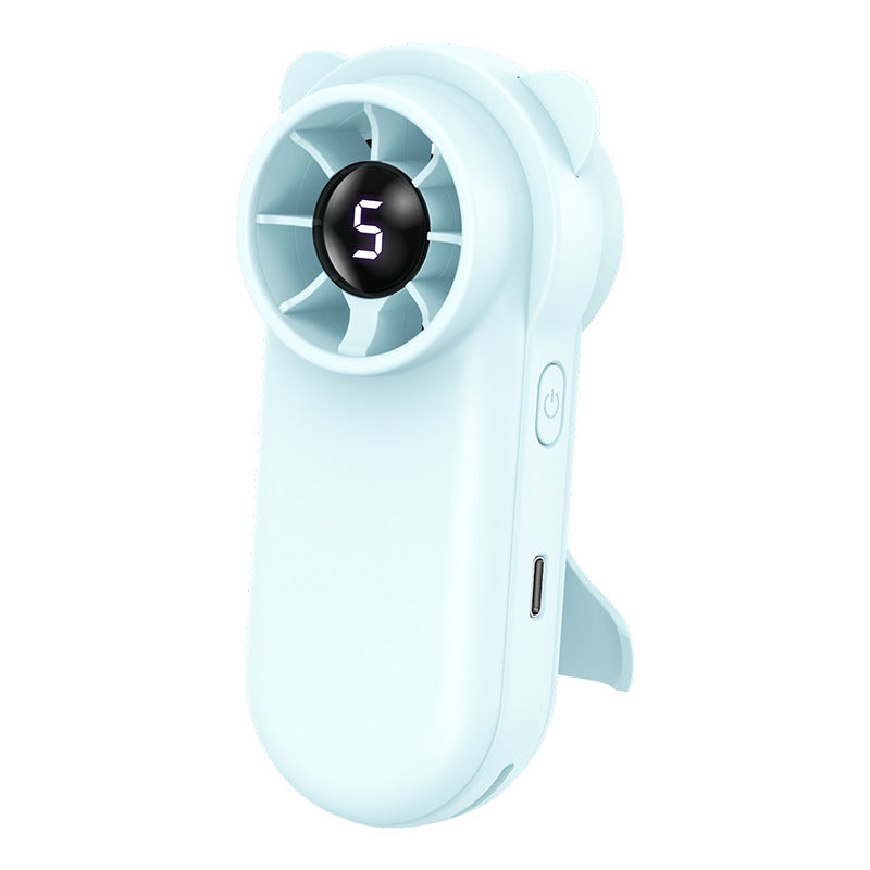 Unisex Portable Mini Handheld Fan with USB Charging Function and Animal Design Kalsten