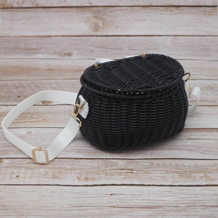 Stylish Woven Crossbody Bag Kalsten